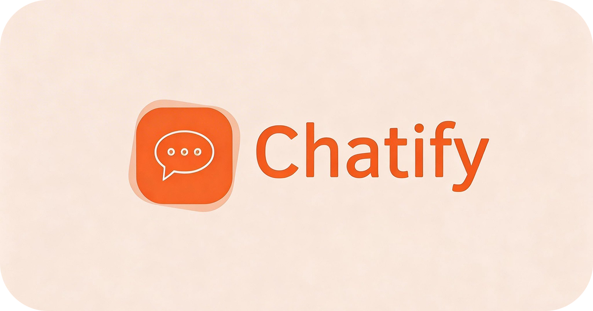 Chatify - Kết nối mọi lúc, mọi nơi